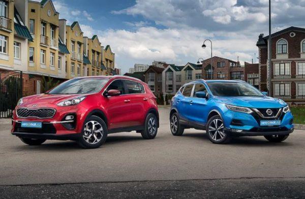 сравнение ниссан кашкай и киа спортейдж