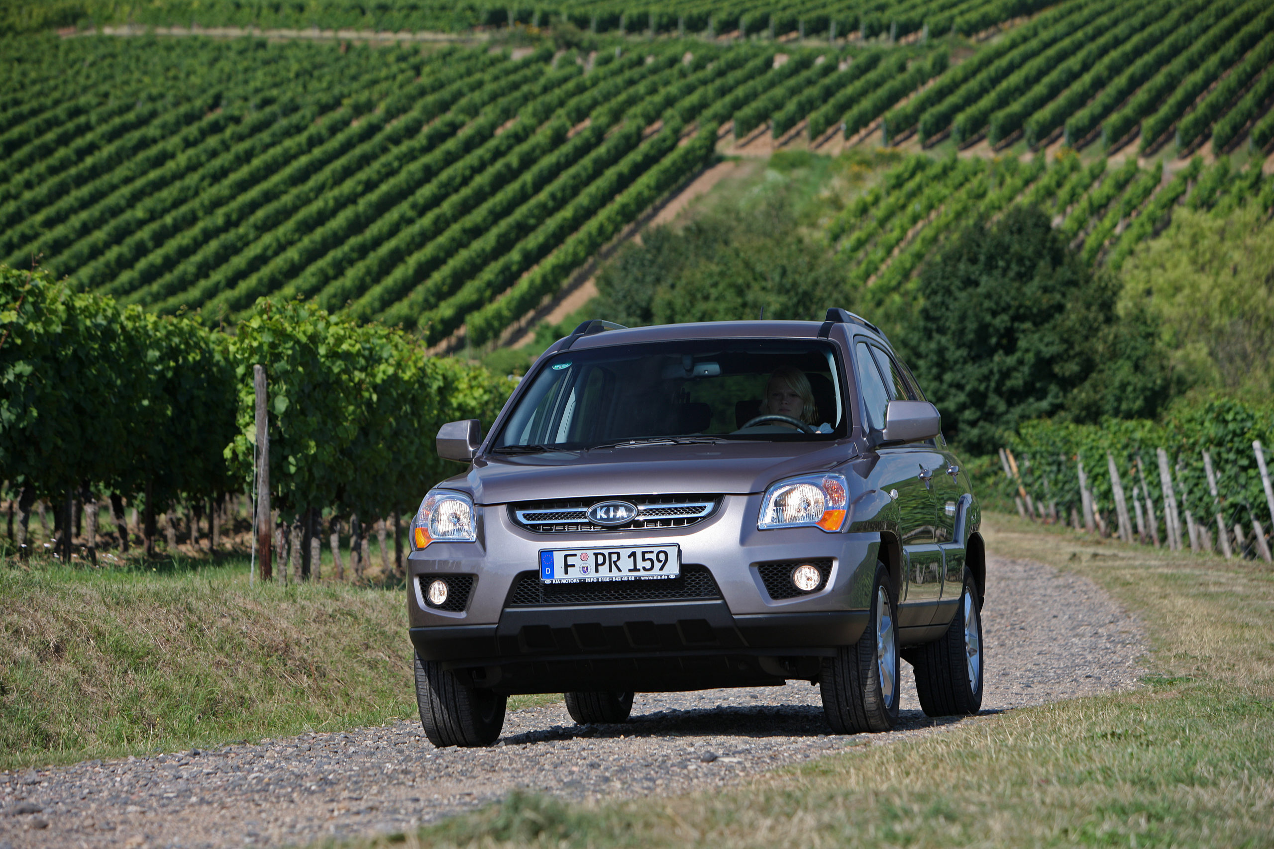 киа спортейдж 2009 спереди