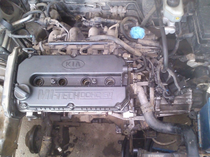 Ресурс двигателя Киа Спектра 1.6, 2.0