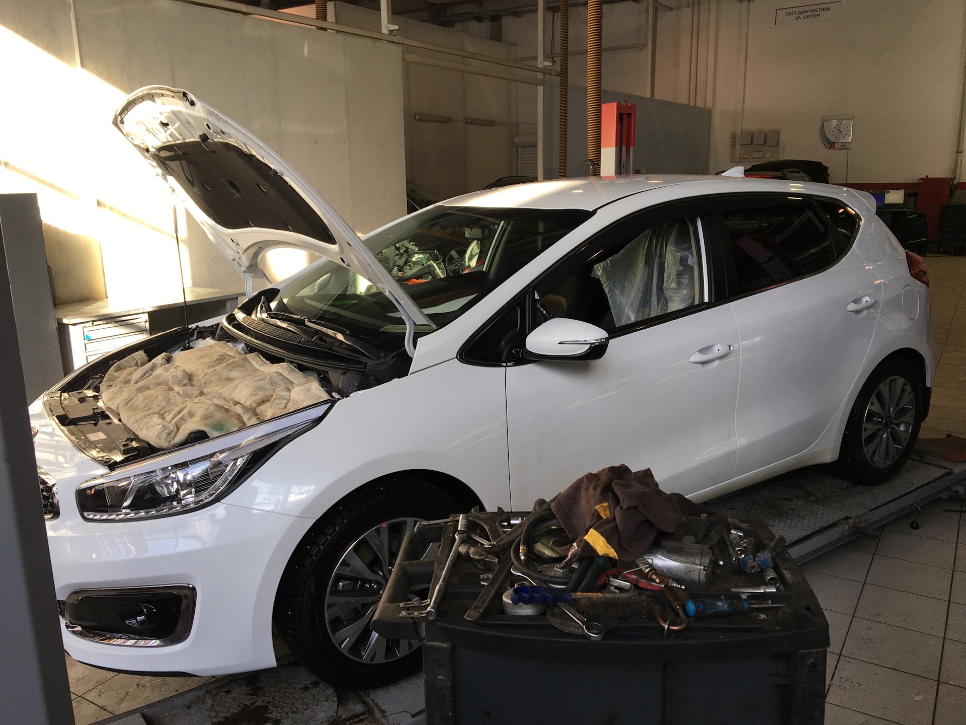 ремонт машины