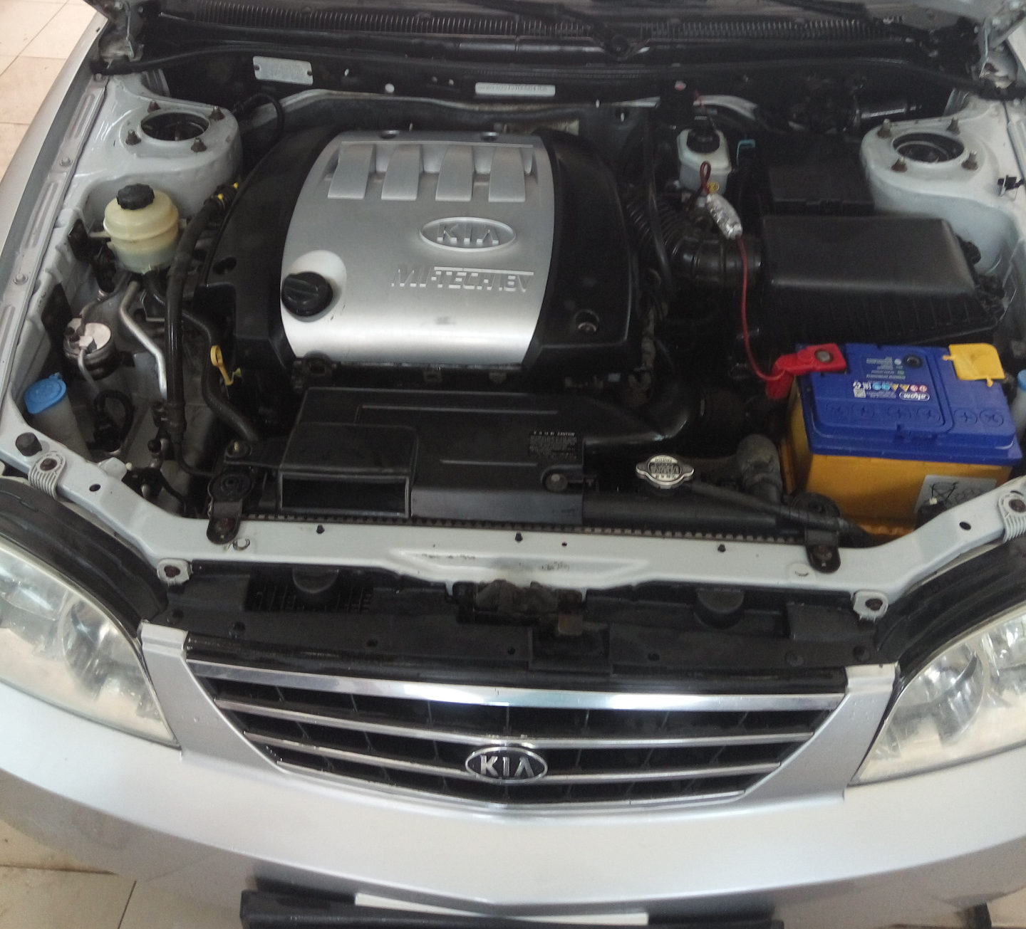 киа спектра двигатель