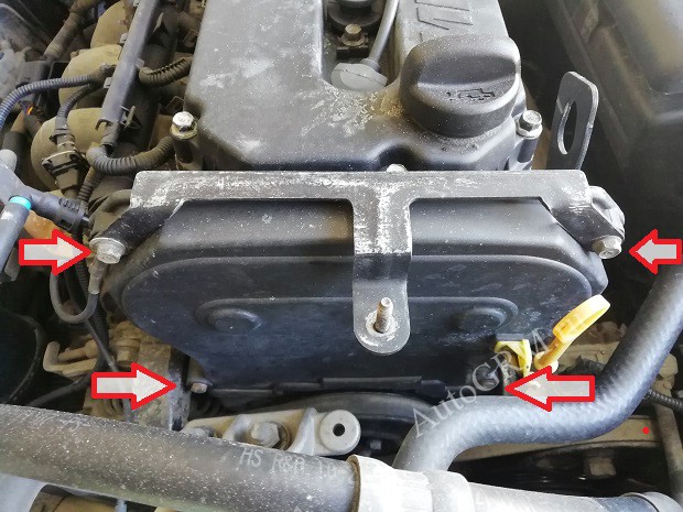 Верхняя крышка ремня ГРМ.