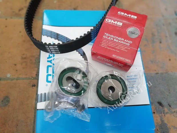 Новый комплект ГРМ.