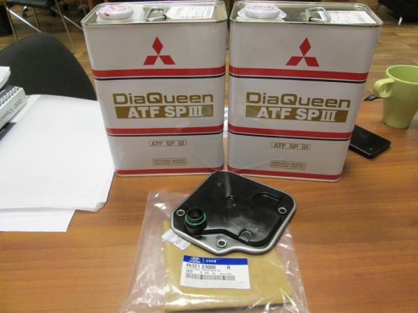 Меняем масло в АКПП Kia Ceed