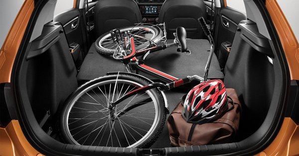 Багажник вместительный 