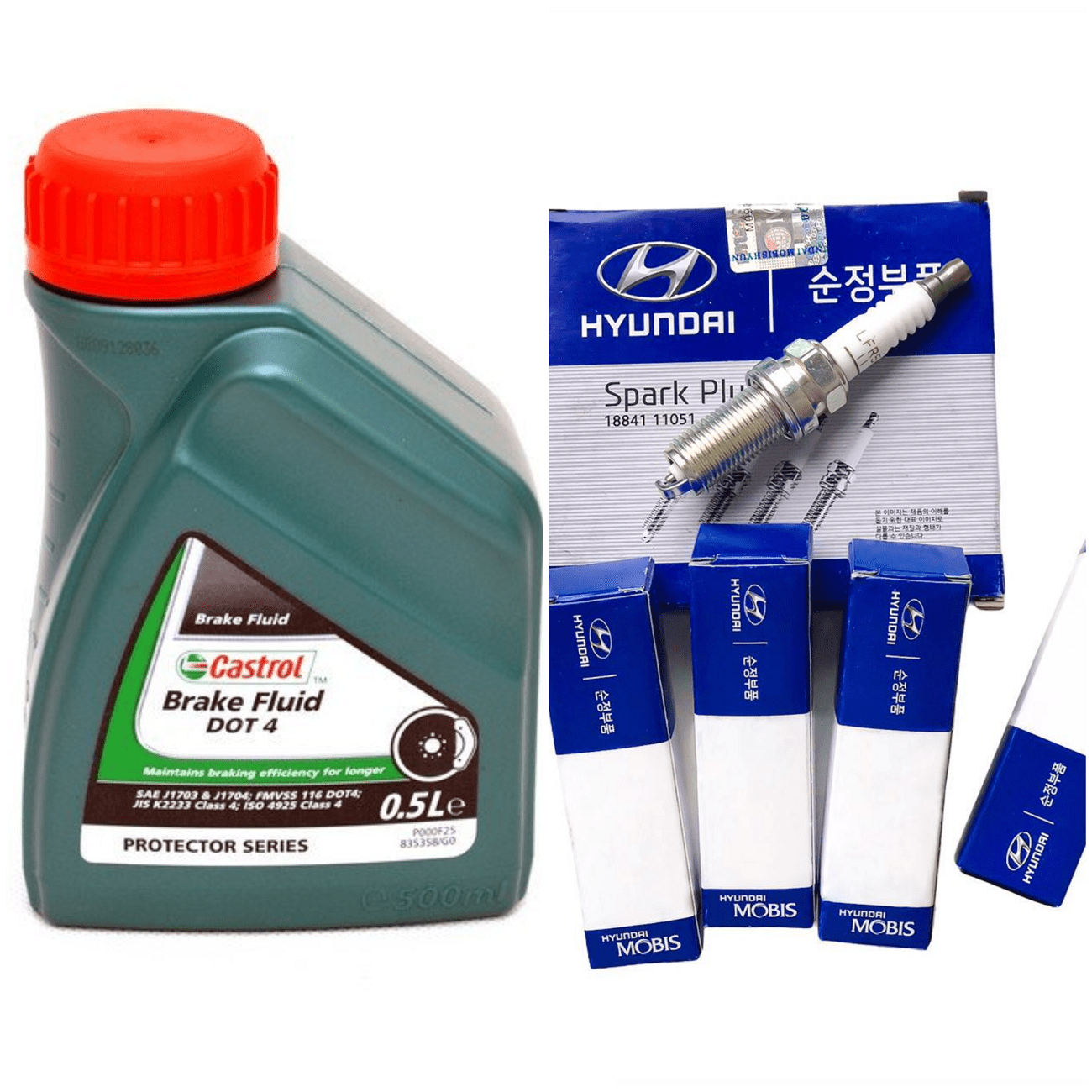 Свечи и тормозная жидкость