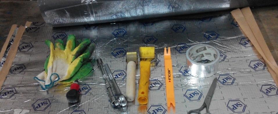 Инструменты для шумоизоляции Рио 3