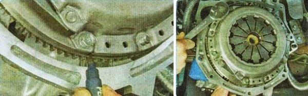 Снятие дисков