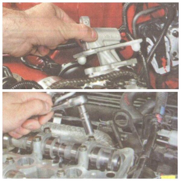 Снимаем распредвалы