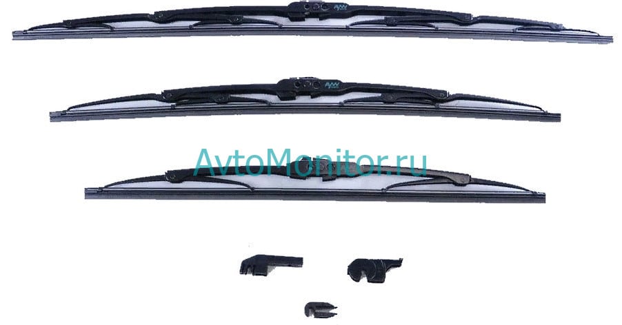 Каркасные дворники на Киа Спектра