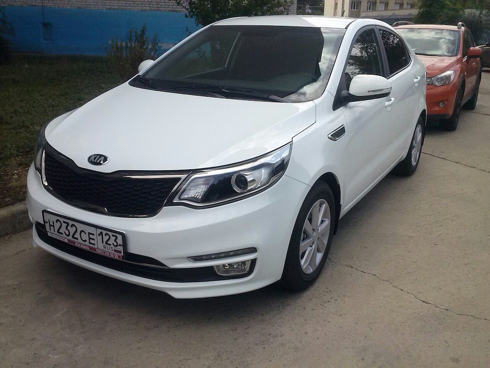 Внешний вид Kia Rio 2016