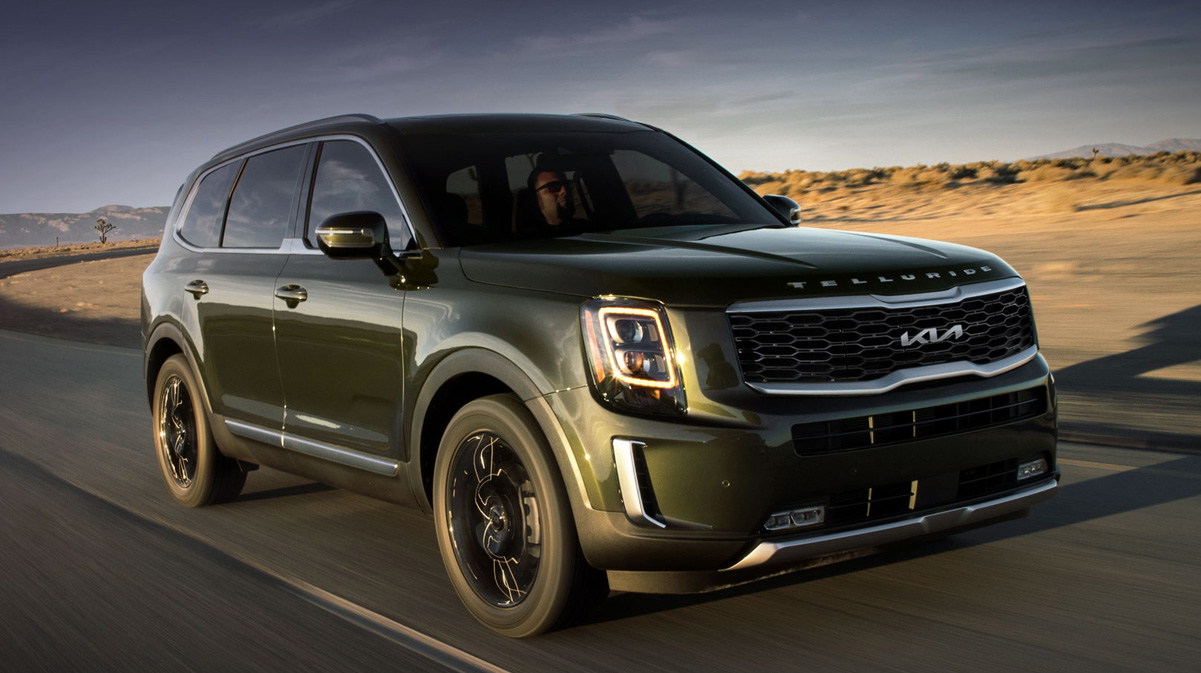 Kia Telluride 2021-2022 года 