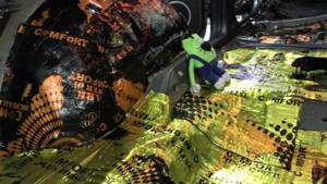 Шумоизоляция Киа Рио 3 своими руками: арок, багажника, дверей