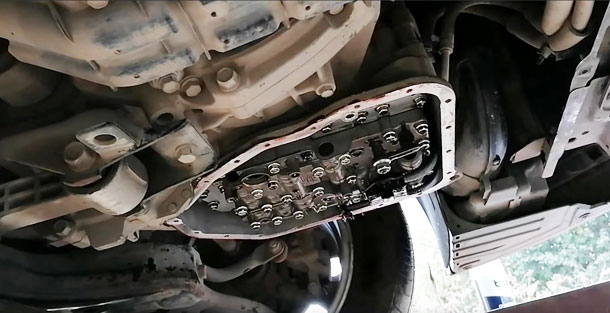 после снятия поддона