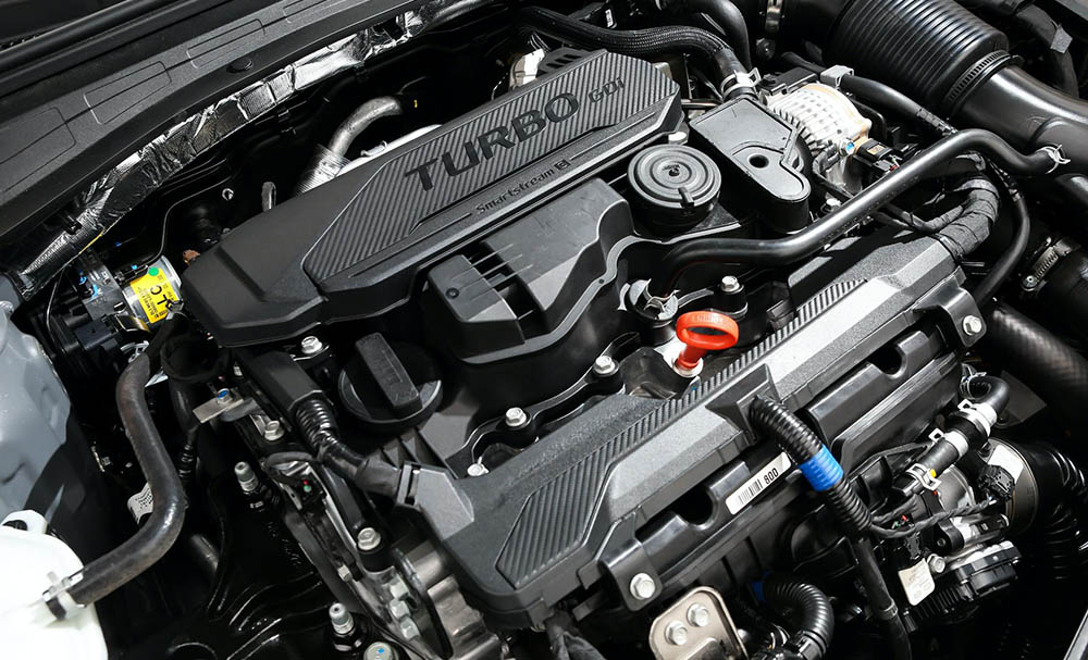 Моторный отсек Kia K5 Мотор Kia K5