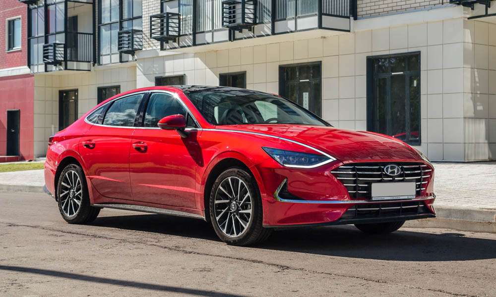 Внешний вид Hyundai Sonata Вид Hyundai Sonata