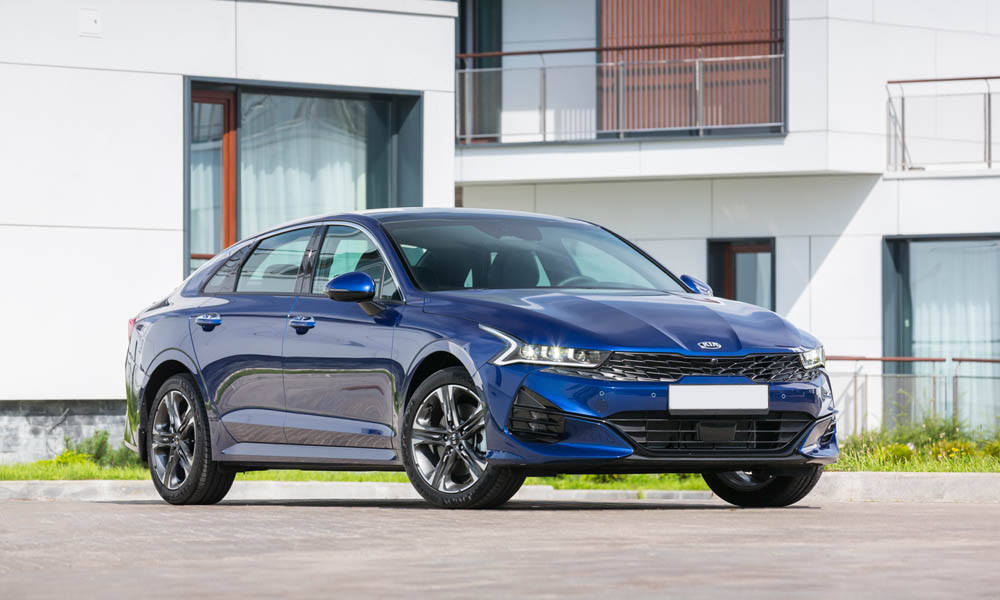 Внешний вид Kia K5 Вид Kia K5