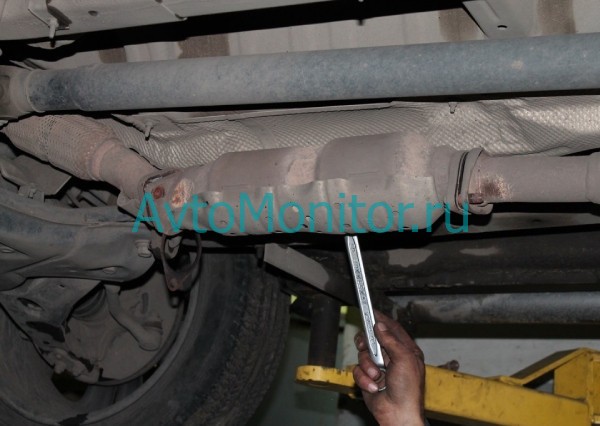 Замена катализатор Kia Sportage 3