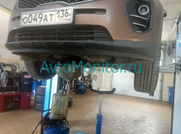 Замена масла Kia Sportage 4