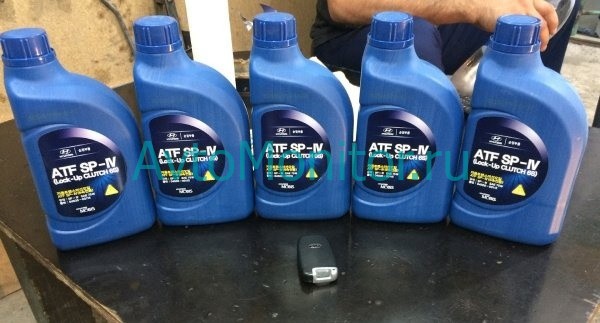 Замена масла Kia Sportage 4