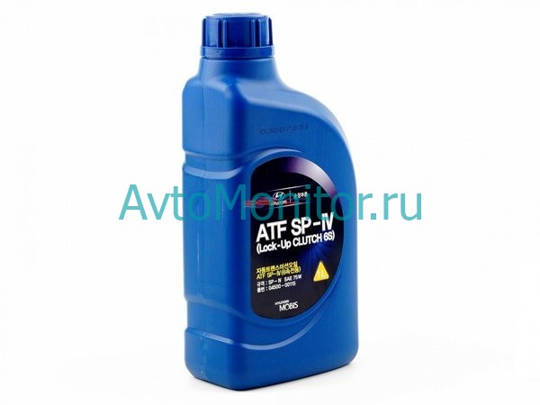 Оригинальная жидкость Hyundai-Kia ATF SP 4. Артикул – 04500-00115.