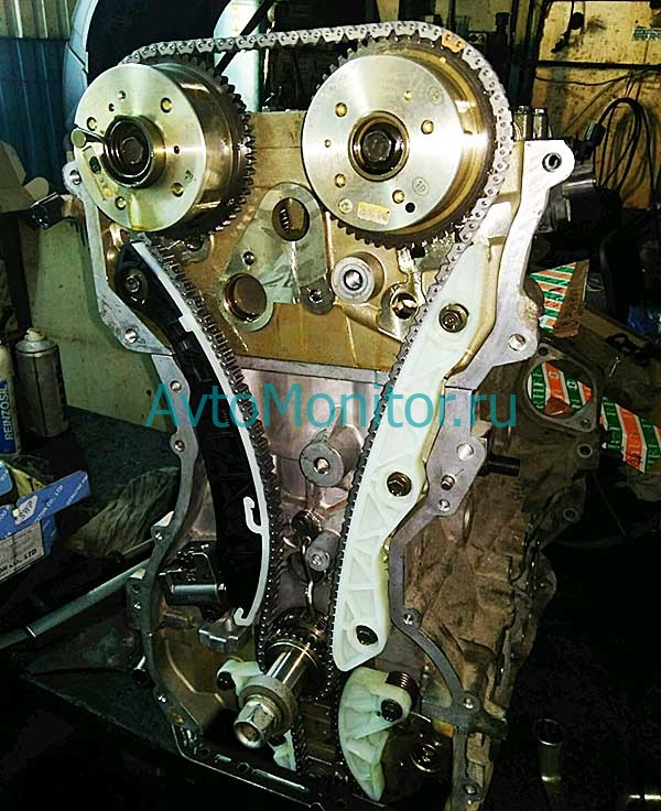 Газораспределительный привод двигателя G4KJ