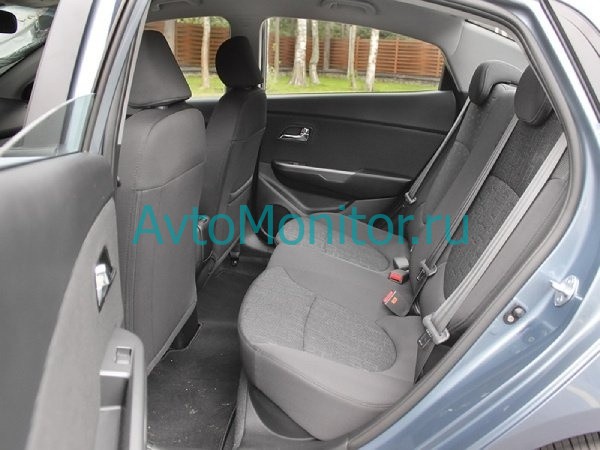 Демонтируем задние сиденья Kia Rio 2