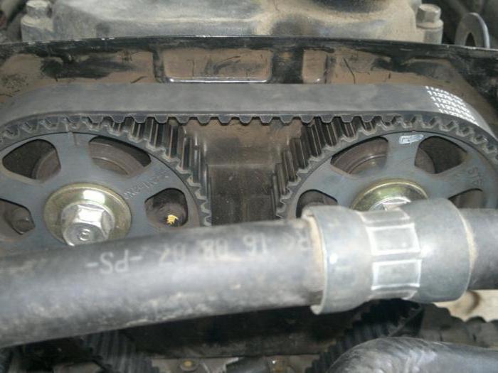 киа спектра замена ремня грм своими руками