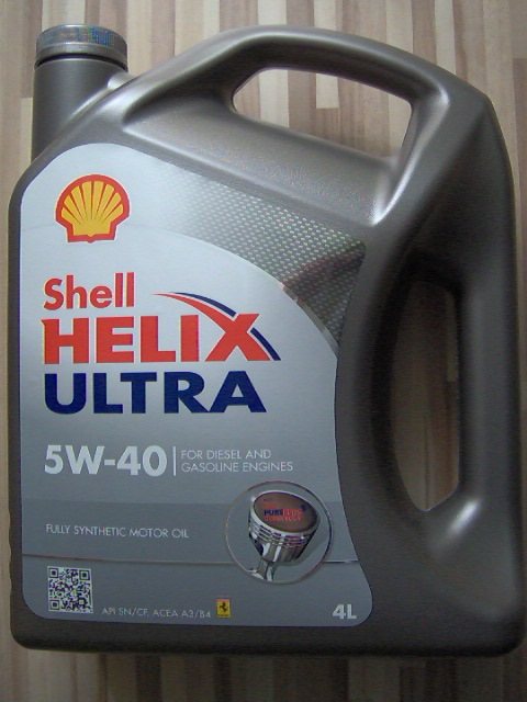 моторное масло Shell Helix Ultra 5W40