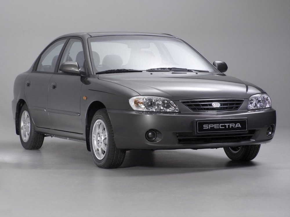 Серый Kia Spectra 2007 