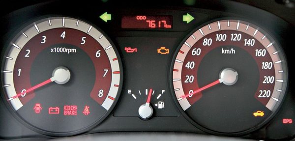 Приборная панель Kia Rio 2