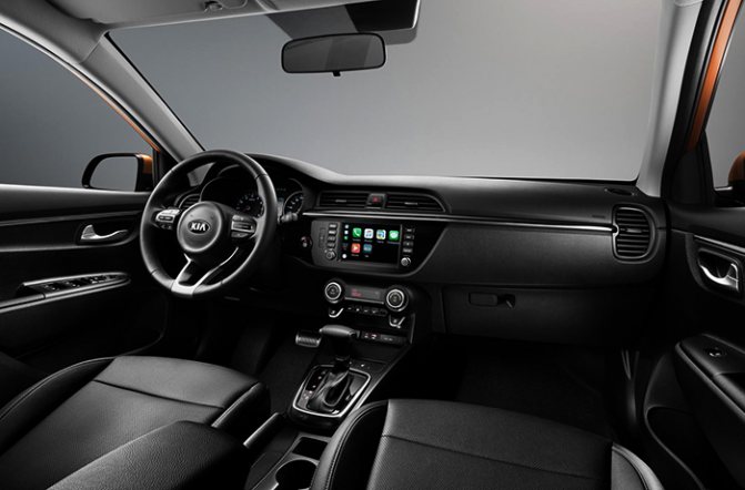 Салон KIA Rio X-Line