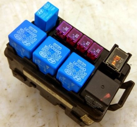 схема предохранителей kia led