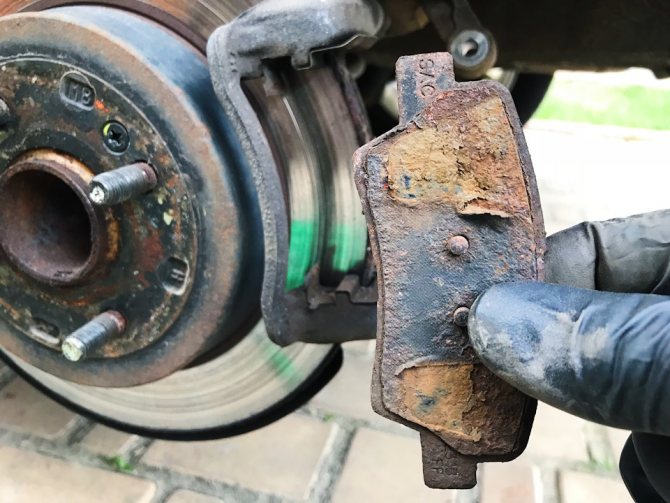 Старая колодка