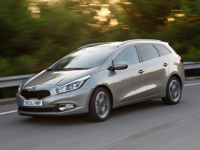 Внешний вид Kia Ceed 2013