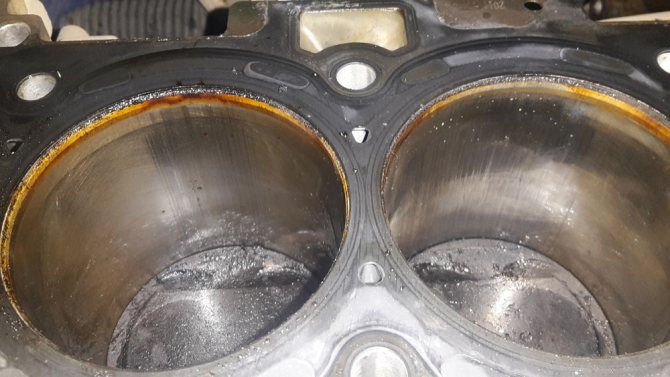 Задиры в цилиндре что это такое