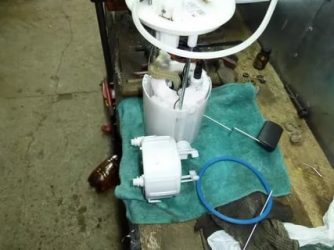 Замена топливного фильтра кия спортейдж 2